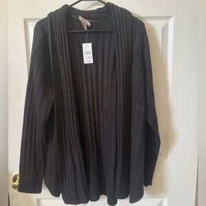NWT Women’s Cozy Open Front Cardigan Size 2X